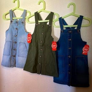 Girls 5T Overall dresses